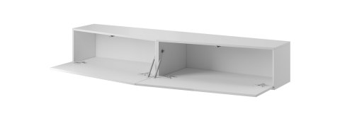 Szafka RTV VIGO SLANT 180cm (2x90) biały/biały poł Szafka RTV VIGO SLANT 180cm (2x90) biały/biały poł