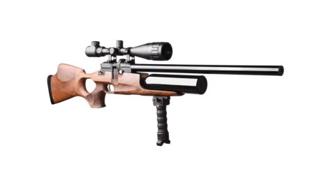 Wiatrówka karabinek KRAL PUNCHER JUMBO W PCP w drewnie 4,5 mm ekp Wiatrówka karabinek KRAL PUNCHER JUMBO W PCP w drewnie 4,5 mm ekp