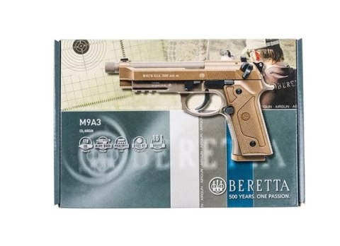 Wiatrówka pistolet Beretta M9 A3 4,46mm FDE Wiatrówka pistolet Beretta M9 A3 4,46mm FDE