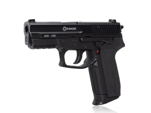 Wiatrówka pistolet RANGER 2022 KWC kal. 4,5 BBs 21 strz. METAL SLIDE CO2 (AAKCMD471AZB) Wiatrówka pistolet RANGER 2022 KWC kal. 4,5 BBs 21 strz. METAL SLIDE CO2 (AAKCMD471AZB)