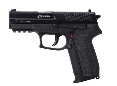 Wiatrówka pistolet RANGER 2022 KWC kal. 4,5 BBs 21 strz. METAL SLIDE CO2 (AAKCMD471AZB) Wiatrówka pistolet RANGER 2022 KWC kal. 4,5 BBs 21 strz. METAL SLIDE CO2 (AAKCMD471AZB)