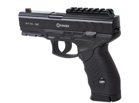 Wiatrówka pistolet RANGER 24/7 TAC KWC kal. 4,5 Diabolo 16 strz. METAL SLIDE CO2 (AAKCPD463AZB) Wiatrówka pistolet RANGER 24/7 TAC KWC kal. 4,5 Diabolo 16 strz. METAL SLIDE CO2 (AAKCPD463AZB)