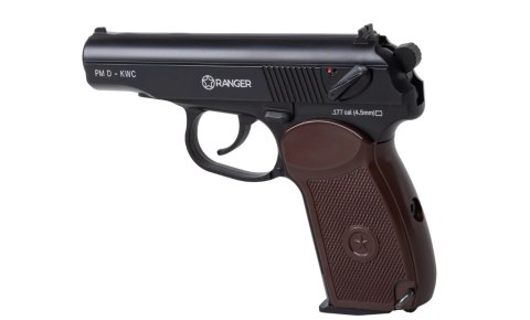 Wiatrówka pistolet RANGER PM Diabolo KWC kal. 4,5 2x6 strz. FULL METAL CO2 (AAKCPD441AZB) Wiatrówka pistolet RANGER PM Diabolo KWC kal. 4,5 2x6 strz. FULL METAL CO2 (AAKCPD441AZB)