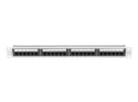 LANBERG PATCH PANEL 24 PORT 1U 19" KAT.6A UTP SZARY PPUA-1024-S
