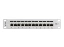 Patch panel Lanberg PPF6-9012-S (1U; 10"; kat. 6; FTP; 12xRJ-45)