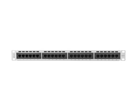 Patch panel Lanberg PPU6-1024-S (1U; kat. 6; 24xRJ-45) Patch panel Lanberg PPU6-1024-S (1U; kat. 6; 24xRJ-45)