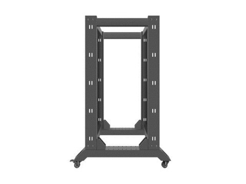 Stojak rack Lanberg OR01-6822-B (22U; kolor czarny) Stojak rack Lanberg OR01-6822-B (22U; kolor czarny)