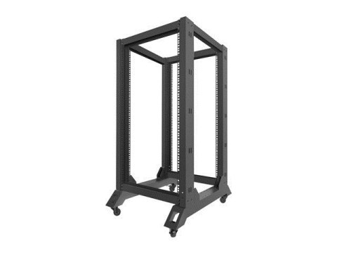 Stojak rack Lanberg OR01-6822-B (22U; kolor czarny) Stojak rack Lanberg OR01-6822-B (22U; kolor czarny)