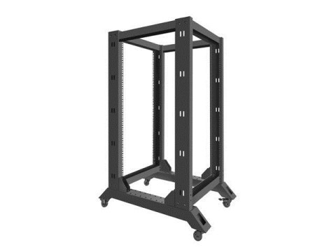 Stojak rack Lanberg OR01-6822-B (22U; kolor czarny) Stojak rack Lanberg OR01-6822-B (22U; kolor czarny)