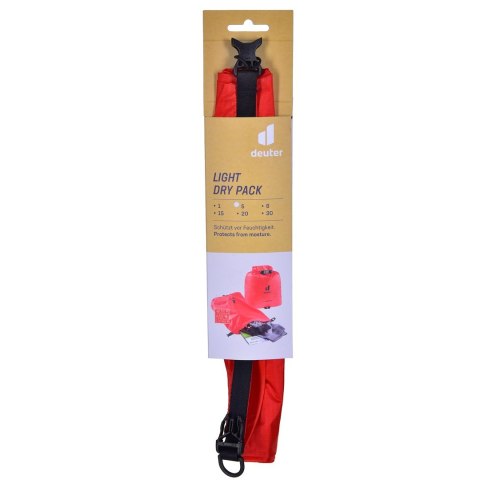Worek wodoszczelny Deuter Light Drypack 5 papaya Worek wodoszczelny Deuter Light Drypack 5 papaya