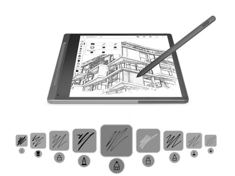 Lenovo Lenovo Smart Paper RK3566 10.3" 1872x1404 E Ink 227ppi, dual color front light 4/64GB ARM Mali-G52 Android Storm Grey Lenovo Lenovo Smart Paper RK3566 10.3" 1872x1404 E Ink 227ppi, dual color front light 4/64GB ARM Mali-G52 Android Storm Grey
