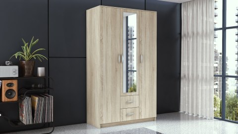 SZAFA ROMANA 120X205 SONOMA Z LUSTREM SZAFA ROMANA 120X205 SONOMA Z LUSTREM