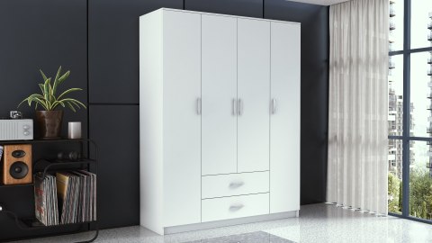 SZAFA ROMANA 160X205 BIAŁA BEZ LUSTRA SZAFA ROMANA 160X205 BIAŁA BEZ LUSTRA