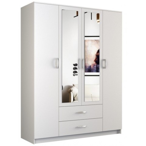 SZAFA ROMANA 160X205 BIAŁA Z LUSTREM SZAFA ROMANA 160X205 BIAŁA Z LUSTREM
