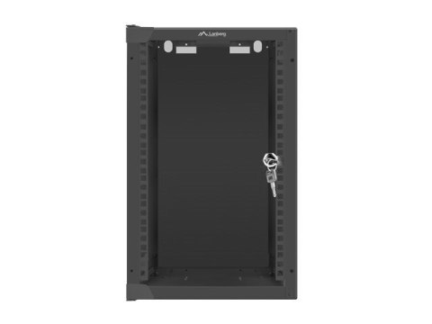 Szafa rack Lanberg WF10-2309-10B (9U; 462mm / 280mm / 310 mm; wisząca; Szklane; 10"; kolor czarny) Szafa rack Lanberg WF10-2309-10B (9U; 462mm / 280mm / 310 mm; wisząca; Szklane; 10"; kolor czarny)