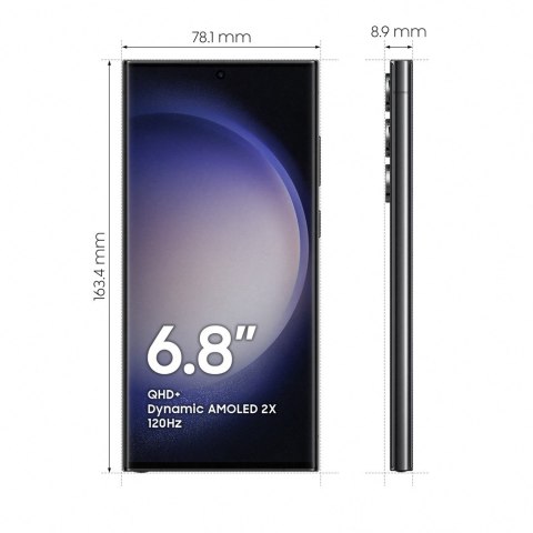 Smartfon Samsung Galaxy S23 Ultra (S918) 12/512GB 6,8" Dynamic AMOLED 2X 3088x1440 5000mAh Dual SIM 5G Black Smartfon Samsung Galaxy S23 Ultra (S918) 12/512GB 6,8" Dynamic AMOLED 2X 3088x1440 5000mAh Dual SIM 5G Black
