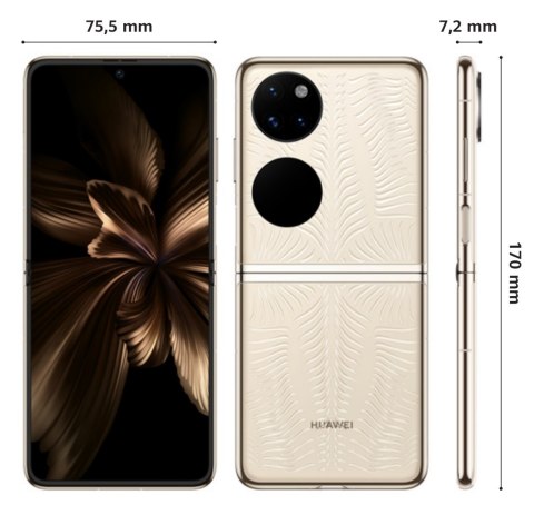 Smartfon Huawei P50 Pocket 8/256GB Biały Smartfon Huawei P50 Pocket 8/256GB Biały