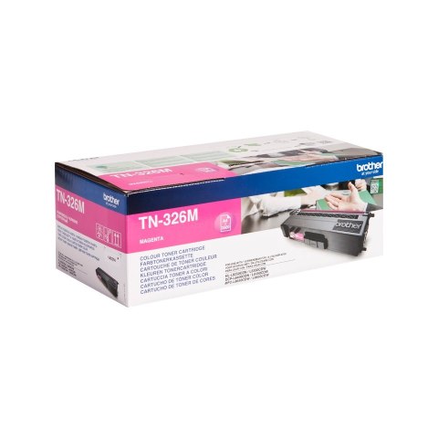 Toner Brother czerwony TN326M=TN-326M, 3500 str. Toner Brother czerwony TN326M=TN-326M, 3500 str.