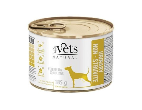 4VETS NATURAL - Urinary No Struvit Dog 185g 4VETS NATURAL - Urinary No Struvit Dog 185g