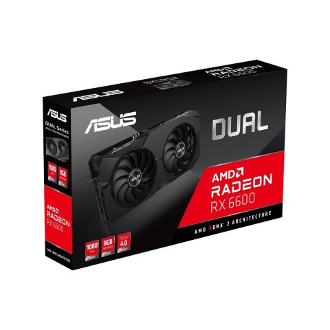 Karta graficzna ASUS Dual Radeon RX 6600 8GB GDDR6 Karta graficzna ASUS Dual Radeon RX 6600 8GB GDDR6
