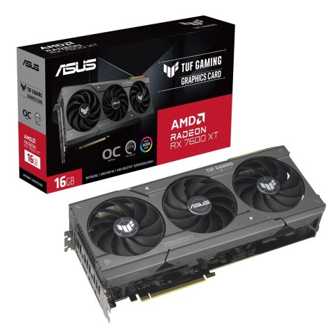 Karta graficzna ASUS TUF Gaming Radeon RX 7600 XT OC 16GB Karta graficzna ASUS TUF Gaming Radeon RX 7600 XT OC 16GB