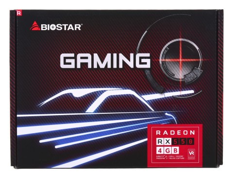 Karta graficzna BIOSTAR Radeon RX 550 4GB GDDR5 (VA5505RF41-SBHRA-BS2) Karta graficzna BIOSTAR Radeon RX 550 4GB GDDR5 (VA5505RF41-SBHRA-BS2)