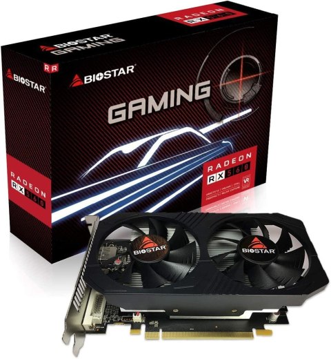 Karta graficzna BIOSTAR Radeon RX 560 Gaming OC 4GB GDDR5 (VA5615RF41) Karta graficzna BIOSTAR Radeon RX 560 Gaming OC 4GB GDDR5 (VA5615RF41)