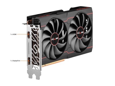 Karta graficzna SAPPHIRE Radeon RX 6500 XT PULSE 4GB GDDR6 Karta graficzna SAPPHIRE Radeon RX 6500 XT PULSE 4GB GDDR6