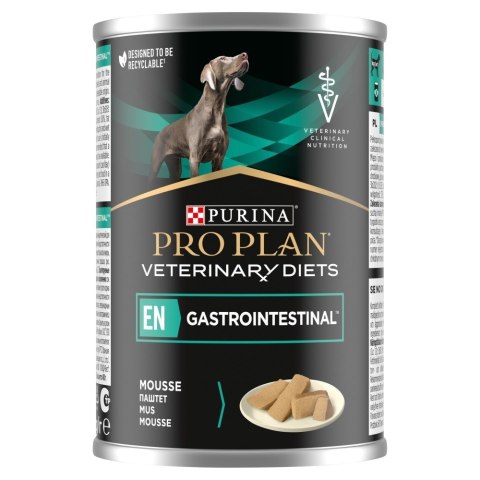 PURINA PRO PLAN VETERINARY DIETS EN Gastrointestinal - mokra karma dla psa - 400 g PURINA PRO PLAN VETERINARY DIETS EN Gastrointestinal - mokra karma dla psa - 400 g