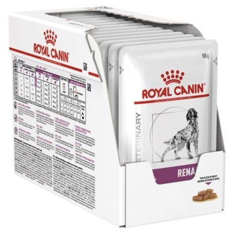 ROYAL CANIN Renal plasterki w sosie - karma mokra dla psa z niewydolnością nerek - 12x100 g ROYAL CANIN Renal plasterki w sosie - karma mokra dla psa z niewydolnością nerek - 12x100 g
