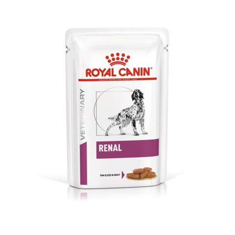 ROYAL CANIN Renal plasterki w sosie - karma mokra dla psa z niewydolnością nerek - 12x100 g ROYAL CANIN Renal plasterki w sosie - karma mokra dla psa z niewydolnością nerek - 12x100 g
