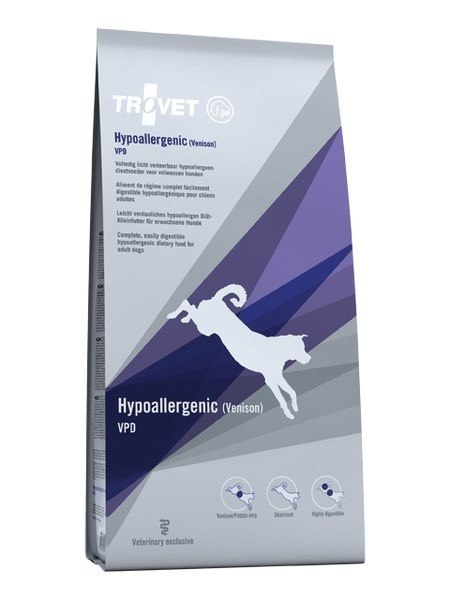 TROVET Hypoallergenic VPD z dziczyzną - sucha karma dla psa - 3 kg TROVET Hypoallergenic VPD z dziczyzną - sucha karma dla psa - 3 kg