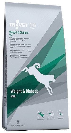 TROVET Weight & Diabetic WRD z kurczakiem - sucha karma dla psa - 12,5 kg TROVET Weight & Diabetic WRD z kurczakiem - sucha karma dla psa - 12,5 kg