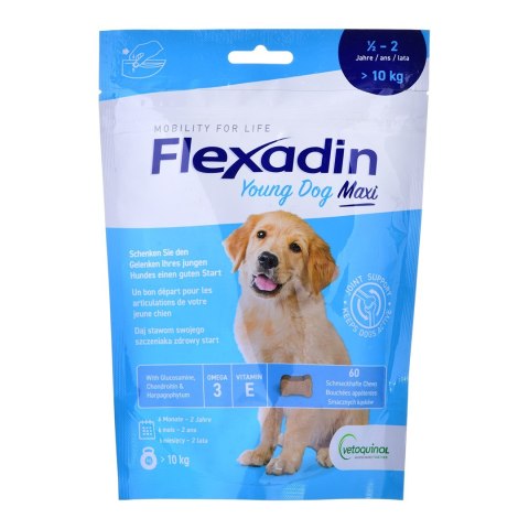 VETOQUINOL Flexadin Young Max - suplement dla psa - 60 tabletek VETOQUINOL Flexadin Young Max - suplement dla psa - 60 tabletek
