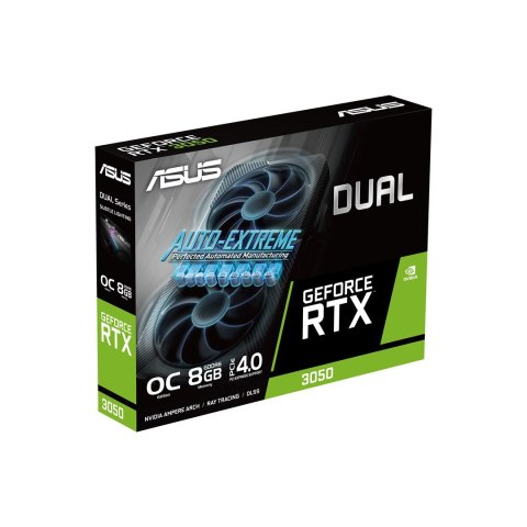 Karta graficzna ASUS Dual GeForce RTX 3050 V2 8GB OC GDDR6 Karta graficzna ASUS Dual GeForce RTX 3050 V2 8GB OC GDDR6