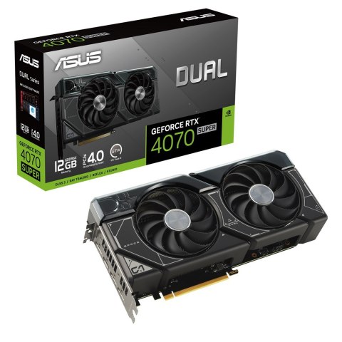 Karta graficzna ASUS Dual GeForce RTX 4070 SUPER 12GB Karta graficzna ASUS Dual GeForce RTX 4070 SUPER 12GB