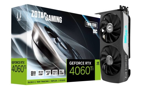 Karta graficzna ZOTAC GAMING GeForce RTX 4060 Ti Twin Edge OC 8GB GDDR6 Karta graficzna ZOTAC GAMING GeForce RTX 4060 Ti Twin Edge OC 8GB GDDR6