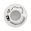 Bialetti Zestaw 4 filiżanek i spodków 50ml