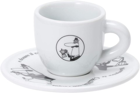 Bialetti Zestaw 4 filiżanek i spodków 50ml Bialetti Zestaw 4 filiżanek i spodków 50ml
