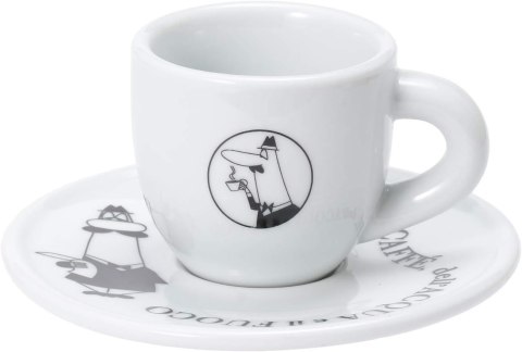 Bialetti Zestaw 4 filiżanek i spodków 50ml Bialetti Zestaw 4 filiżanek i spodków 50ml