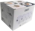 Bialetti Zestaw 4 filiżanek i spodków 50ml