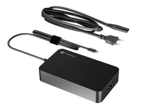 NATEC ZASILACZ ŁADOWARKA GRAYLING USB-C 90W DO LAPTOPÓW, TABLETÓW, TELEFONÓW NZU-2035 NATEC ZASILACZ ŁADOWARKA GRAYLING USB-C 90W DO LAPTOPÓW, TABLETÓW, TELEFONÓW NZU-2035