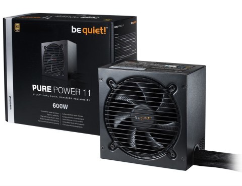 Zasilacz BE QUIET! PURE POWER 11 BN294 (600 W; Aktywne; 120 mm) Zasilacz BE QUIET! PURE POWER 11 BN294 (600 W; Aktywne; 120 mm)