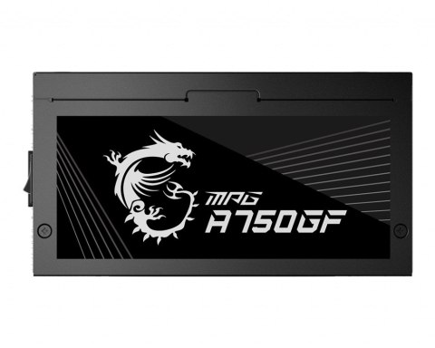Zasilacz MSI MPG A750GF 750W 80+ Gold Zasilacz MSI MPG A750GF 750W 80+ Gold