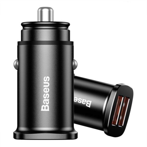 BASEUS ŁADOWARKA SAMOCHODOWA SQUARE 2XUSB QC3.0 5A BASEUS ŁADOWARKA SAMOCHODOWA SQUARE 2XUSB QC3.0 5A