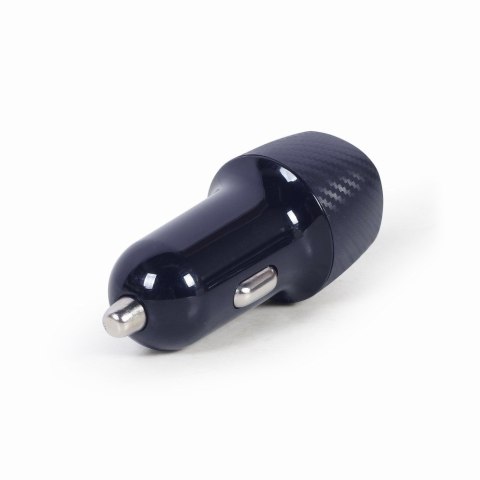 GEMBIRD SAMOCHODOWA ŁADOWARKA 2X USB 4.8A, CZARNA GEMBIRD SAMOCHODOWA ŁADOWARKA 2X USB 4.8A, CZARNA