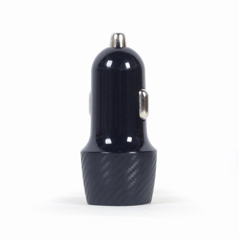 GEMBIRD SAMOCHODOWA ŁADOWARKA 2X USB 4.8A, CZARNA GEMBIRD SAMOCHODOWA ŁADOWARKA 2X USB 4.8A, CZARNA