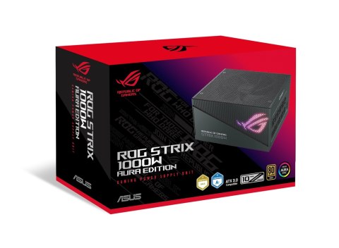 Zasilacz ASUS ROG STRIX 1000W GOLD AURA EDITION Zasilacz ASUS ROG STRIX 1000W GOLD AURA EDITION