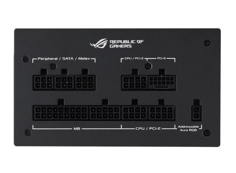 Zasilacz ASUS ROG STRIX 850W GOLD AURA EDITION Zasilacz ASUS ROG STRIX 850W GOLD AURA EDITION