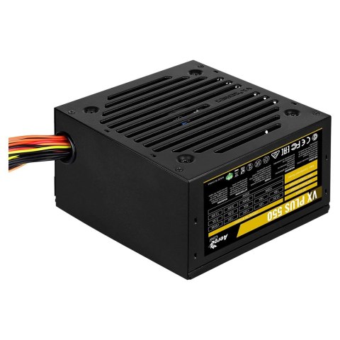 Zasilacz Aerocool PGS VX-550PLUS AEROVX-550PLUS (550 W; Aktywne; 120 mm) Zasilacz Aerocool PGS VX-550PLUS AEROVX-550PLUS (550 W; Aktywne; 120 mm)